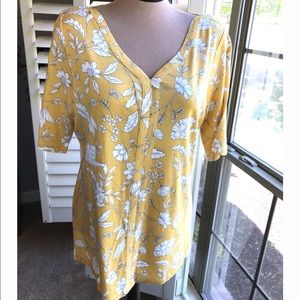 NWT Christopher & Banks Short Sleeve L